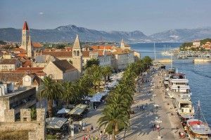 Panorama ville Trogir Croatie