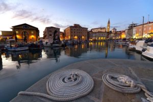 SLOVENIE-Piran-Alan_Kosmac-vue-port