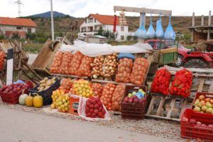 Marché Albanie