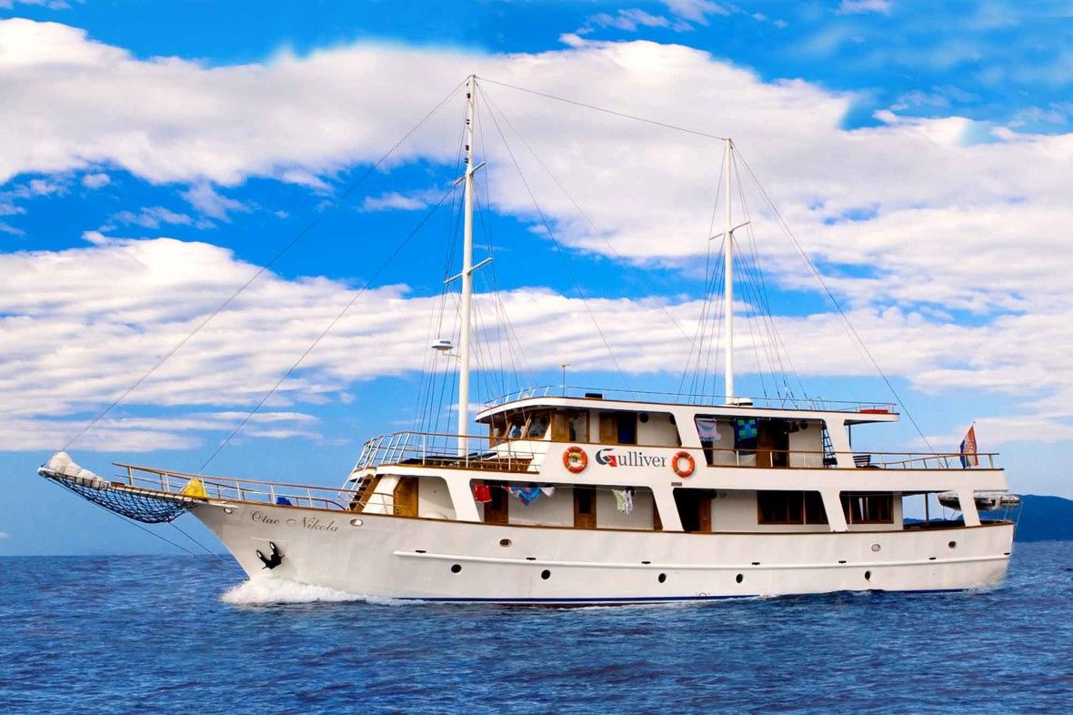 mini croisière dubrovnik, Croisière en caîque Otac Nikola en Croatie