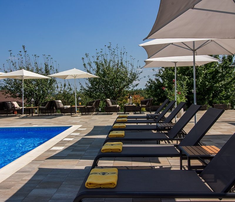 hôtel près du parc de Plitvice avec piscine
