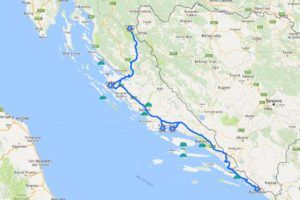 vacances en Croatie circuit itinérant en voiture Grand Tour de Dalmatie & Plitvice de Split à Dubrovnik