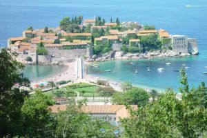 Ville de Sveti Stefan Monténégro