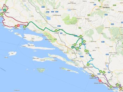 A03. Autotour Carrefour Balkanique Croatie-Bosnie-Monténégro