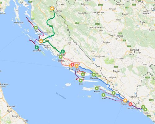 A11. Autotour Grand Tour de Dalmatie & Plitvice de Split à Dubrovnik