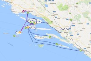 A42. Autotour la Dalmatie en 3 îles : Brac, Hvar et Vis