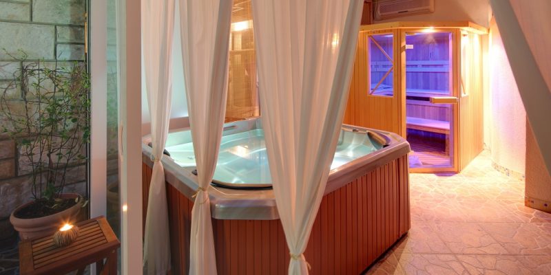 hôtel île de Brac avec sauna