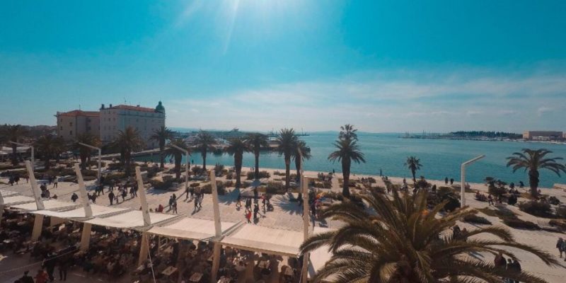 Pension BB Kastel Split - chambre vue mer