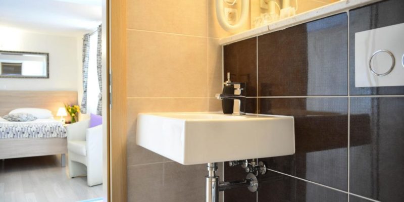 Pension BB Kastel Split - chambre vue mer